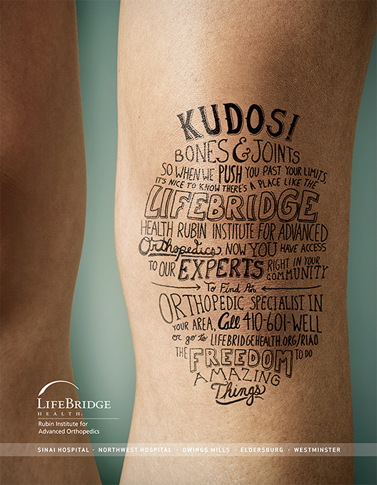 "Ortho" magazine ad series