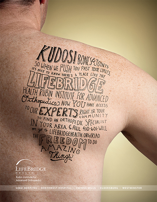 "Ortho" magazine ad series