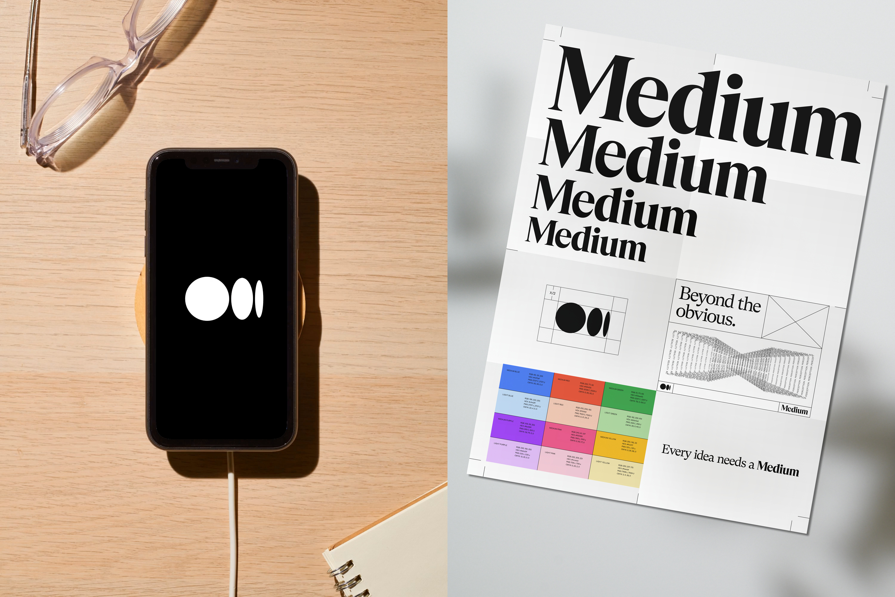Medium Brand Identity