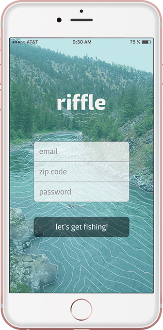 Riffle: Fishing on the Fly App