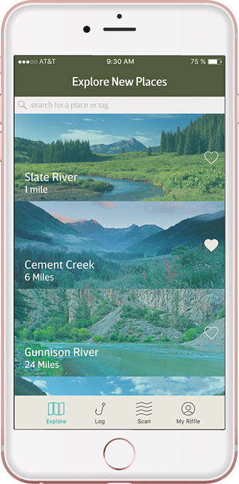 Riffle: Fishing on the Fly App