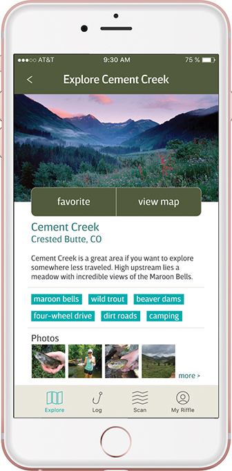 Riffle: Fishing on the Fly App