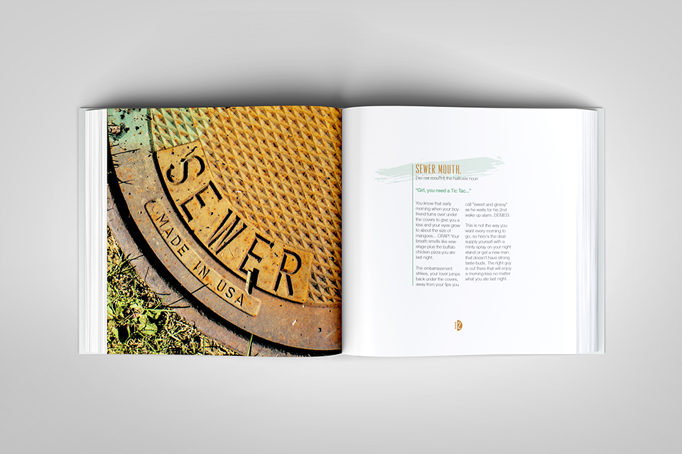 Found Typography - "Woman Hole" 