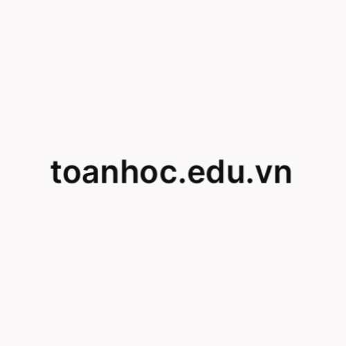 Toan Hoc Edu Vn
